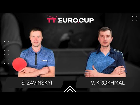 13:40 Serhii Zavinskyi - Vitalii Krokhmal 29.07.2024 TT Euro.Cup Ukraine Professional. TABLE 3