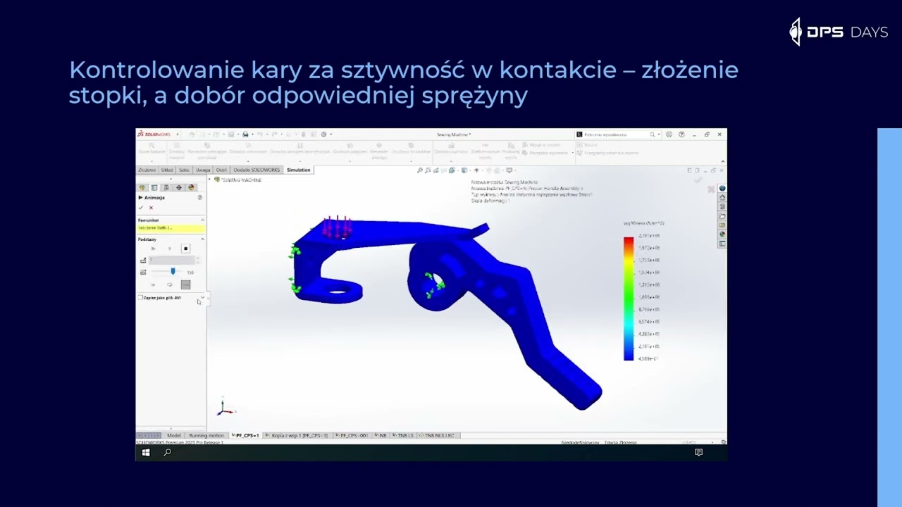 Co nowego w rozwiązaniach SOLIDWORKS SIMULATION? | DPS DAYS 2022
