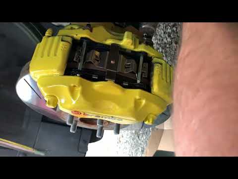 Dodge charger scatpack brembo brake pads HOW TO DIY front and back