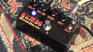 Spokane Music Institute GUMBO Overdrive guitar effects pedal demo