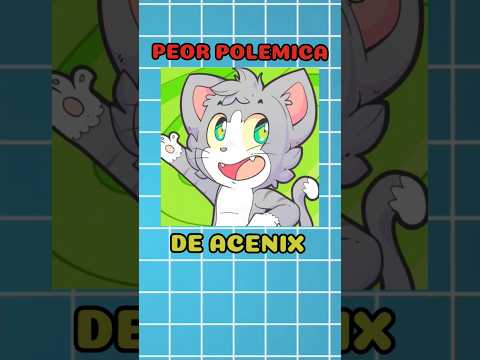 LA PEOR COPIA DE ACENIX 🐱😱 #shorts