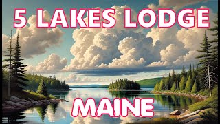 5 Lakes Lodge, Maine US - Katahdin view - LIVE cam live webcam