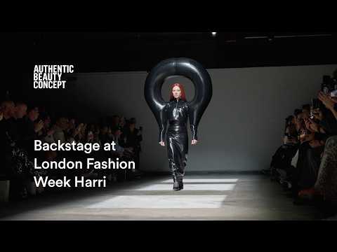 Backstage with HARRI for London Fashion Week SS25