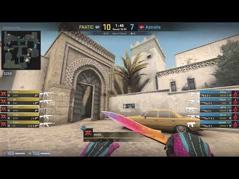 CS:GO POV Demo Fnatic KRIMZ (23/10) vs Astralis (de_dust2)