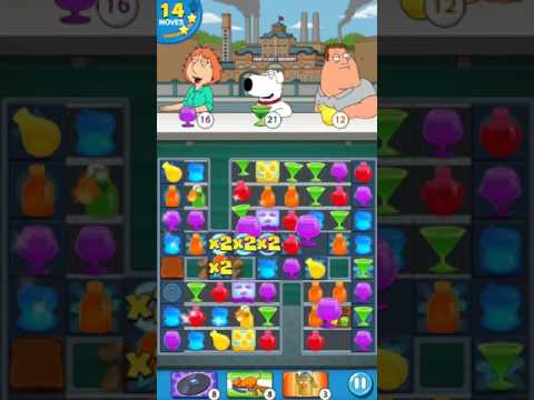 Family Guy - Another Freakin Mobile Game - Level 141 - No Boosters (by match3news.com)
