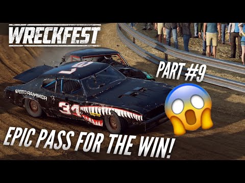 WRECKFEST CAREER MODE Playthrough Part #9 - EPIC PASS FOR THE WIN! (Xbox One 1080p HD)
