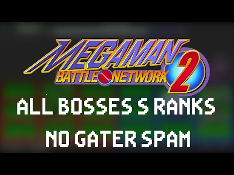 Megaman Battle Network 2 | All V3 Bosses | No Gater PA | S Ranks