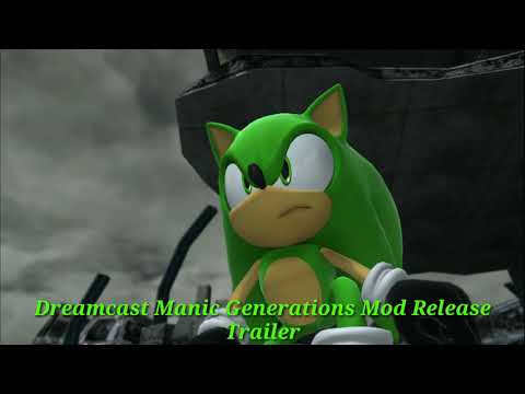 Dreamcast Manic Generations Mod Release Trailer