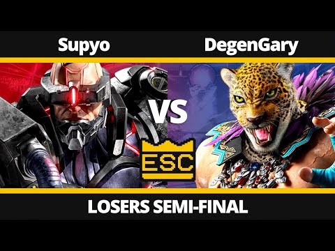 ESC 57 - Losers Semi-Final - Supyo (Jack-8) Vs. DegenGary (King) - Tekken 8 UK Local Tournament