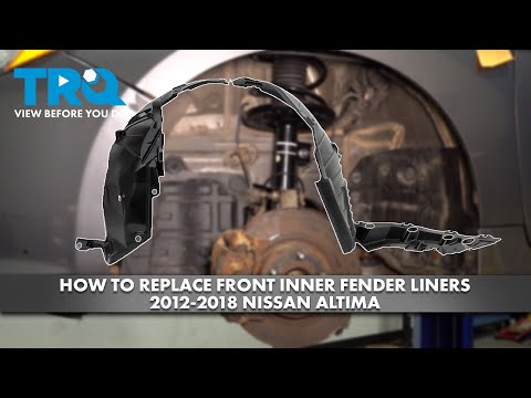 How to Replace Front Inner Fender Liners 2012-2018 Nissan Altima