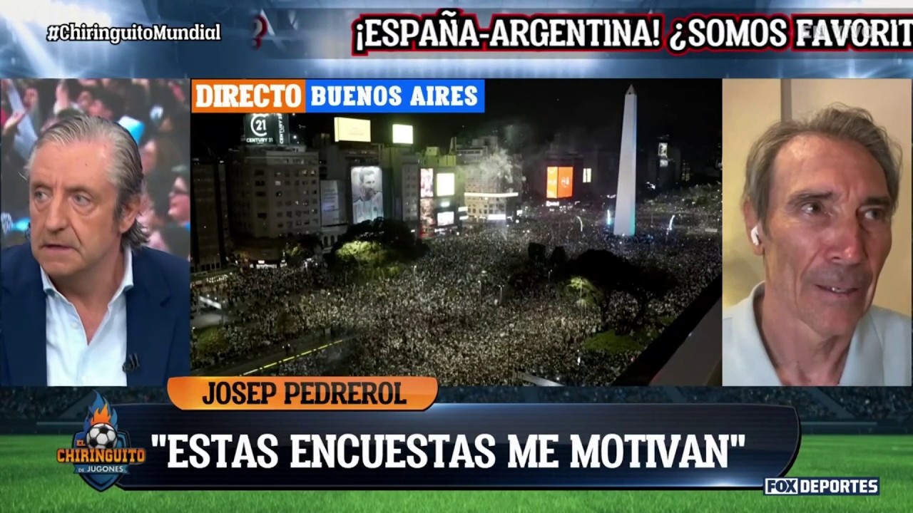 🚨ESPAÑA vs ARGENTINA, ¿exceso de confianza de los aficionados de la 'ALBICELESTE'? | El Chiringuito