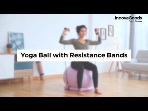 Топка за йога с пръстен за стабилност Resistance & Balance