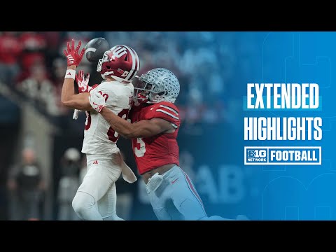 2025 BIG TEN FOOTBALL CHAMPIONSHIP: Indiana vs. Ohio State | EXTENDED HIGHLIGHTS | 12/06/25