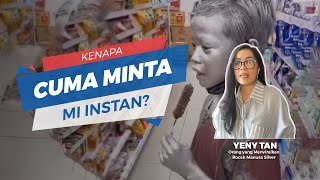 Orang yang Memviralkan Bocah Manusia Silver Minta Mi Instan untuk Mama: Kenapa Cuma Minta Mi Instan?