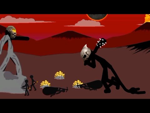 Voltaic Spearton vs Mega giant swordwraths and Mega final boss (light of hope) - stick war animation