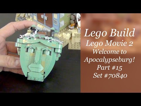 LEGO Movie Welcome To Apocalypseburg Build Part #15 - Set #70840