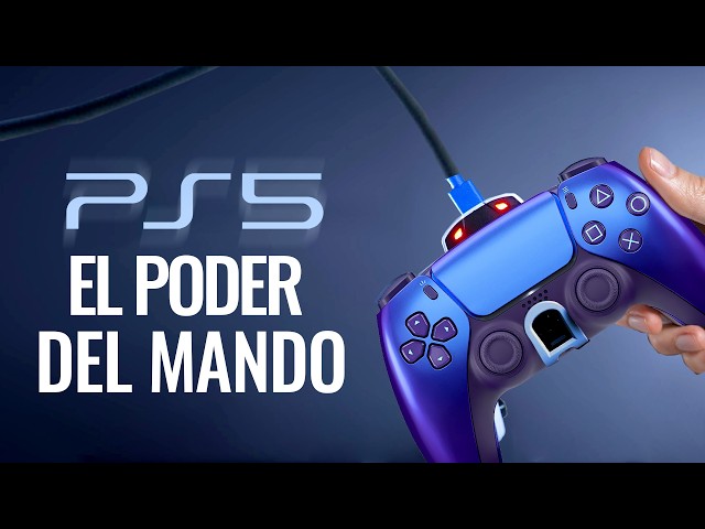 Vídeo relacionado con Konix Batería externa para mando DualSense PS5 - Indicador LED de carga - 10 modos de iluminación RGB - Negro