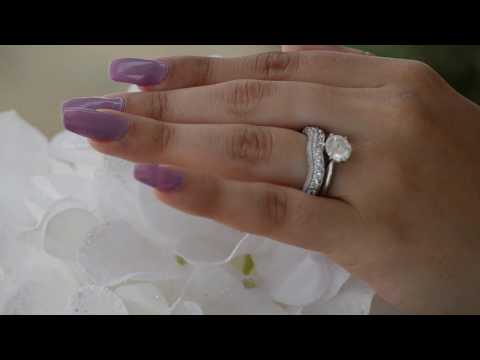 0.5 Ct. Vintage Filigree & Millgrained Curved Wedding Band - TwoBirch TB-CR-0054-WG-H