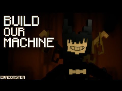 "BUILD OUR MACHINE" | Bendy Minecraft Animation (Song By DAGames )