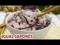 Ceviche de Tilápia como em um Restaurante Japonês