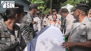 Dan el último adiós a segundo teniente ultimado en Ocoa