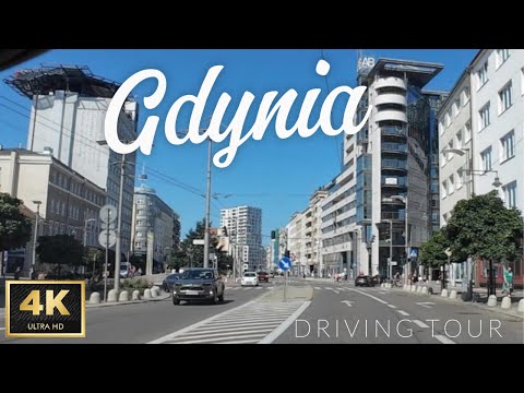 Driving Through Gdynia: Best Streets & Summer City Tour 2025 🇵🇱| Must-See Sights in Tricity