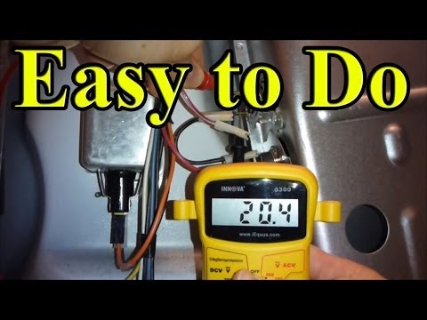 How to Fix YOUR gas Dryer that is not heating up (Part 1 rear panel) Video