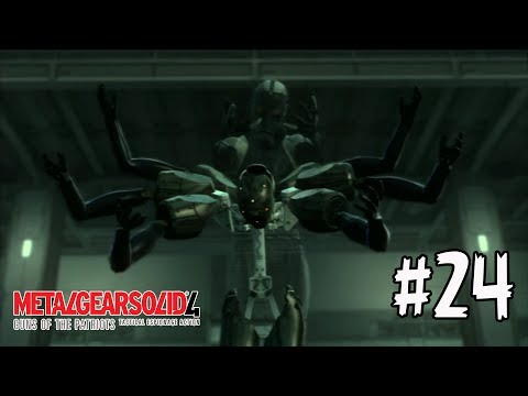 PSYCHO MANTIS | Metal Gear Solid 4 | Parte 24 -  Jefe Screaming Mantis | Sin Comentar | Español