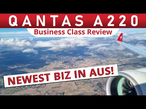 YouTube-miniature for Qantas Airbus A220-300