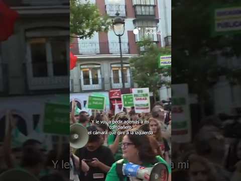 La marea verde educativa madrileña sale a las calles y asegura una huelga indefinida