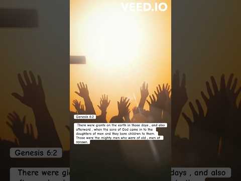 Uncovering the Mystery of Ancient Giants.  Genesis 6:2 #Genesis6:2