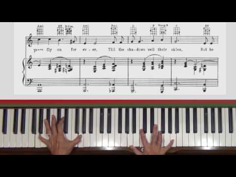 Roses of Picardy - Frederic Weatherly piano tutorial