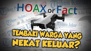 Hoax or Fact: Drone Menembaki Warga Malaysia yang Nekat Keluar saat Lockdown Virus Corona?