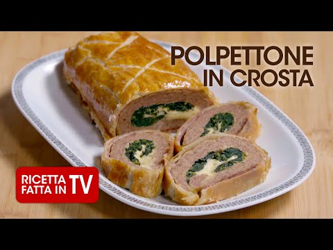 POLPETTONE IN CROSTA di Benedetta Rossi - Ricetta TV Fatto in Casa per Voi