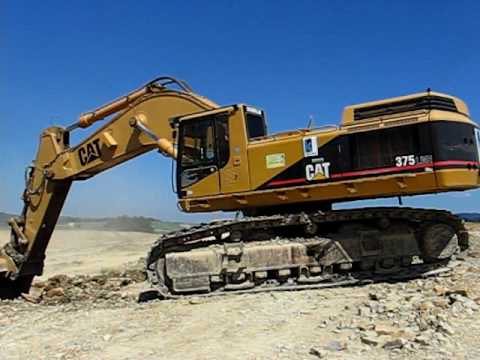 Caterpillar 375 LME excavator