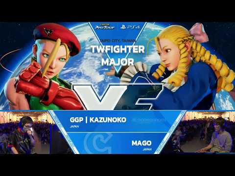 "BBR" TWFIGHTER MAJOR 2017 SFV - GGP KAZUNOKO vs MAGO