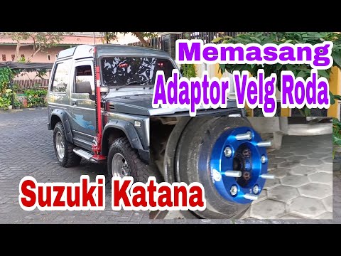 Installing Suzuki Katana Wheel Rim Adapter