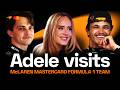 Adele Visits McLaren Mastercard F1 Team McLaren Racing