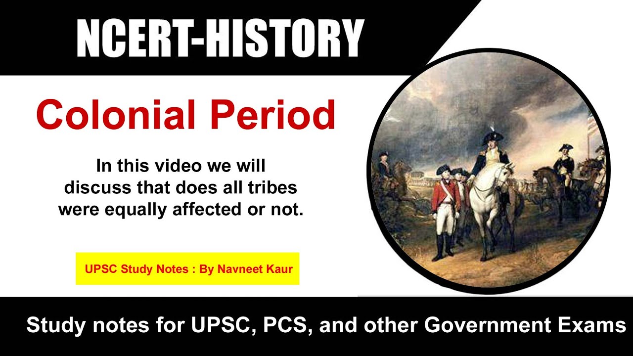 Colonial Period - Not all were equally affected  - CBSE Study Notes