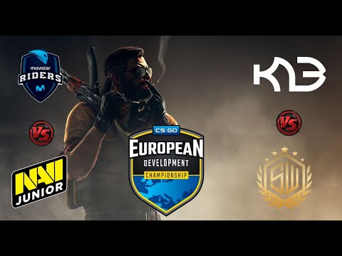 🔴Movistar Riders VS NaVi Junior // Team K23 VS sAw - European Development Championship 1