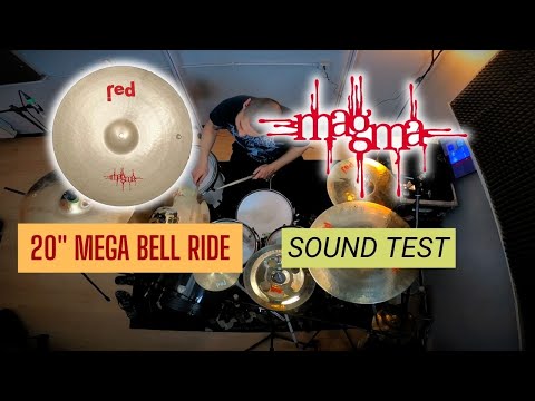 Red Cymbals 𝐌𝐀𝐆𝐌𝐀 series | 𝟐𝟎" 𝐑𝐈𝐃𝐄 | Sound Demo #ridecymbal #redcymbals