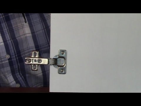 How to install European hinges