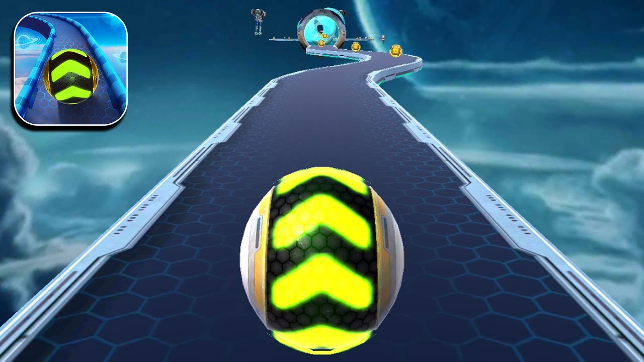 Space Rolling Balls Race Gameplay Speedrun Level 219