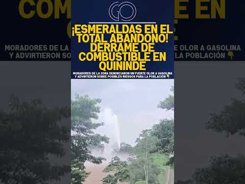 ESMERALDAS EN EL TOTAL ABANDONO