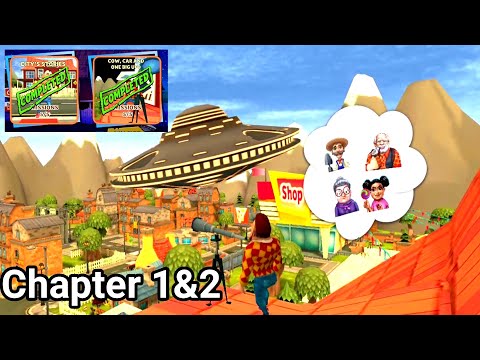 Dark Riddle 2 Chapter 1 & 2 City Stories - Cow Car And UFO