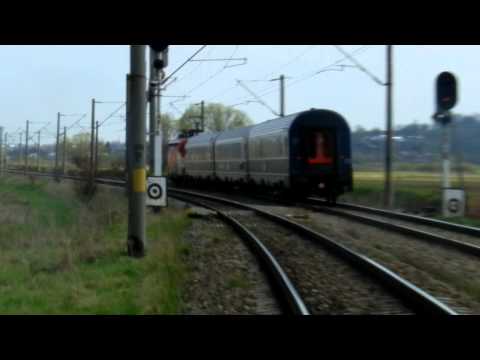 IC 554 trece in viteza prin Probota