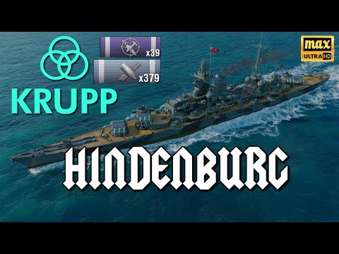 Hindenburg - LAST HOPE on Attlantic - World of Warships Replays