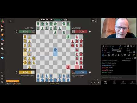 4 Player Chess FFA 02 (Strategy Tutorial)