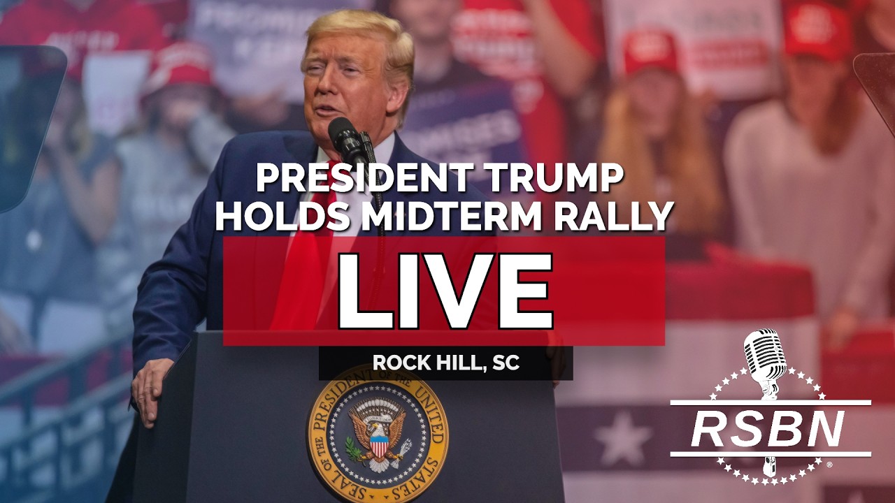 LIVE: President Trump Holds a Rally in Rock Hill, SC - 10/29/26