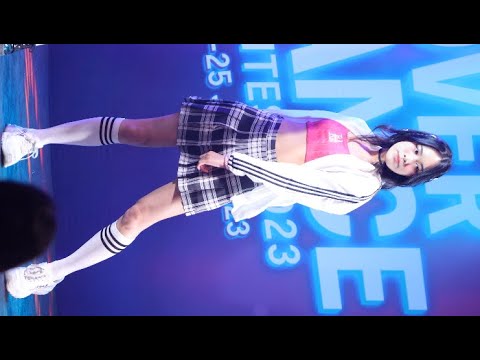 【4K60P】[...] Wonder red crayon cover aespa - Birthday fancam by Mz @Central Ramindra 2023 | 230624